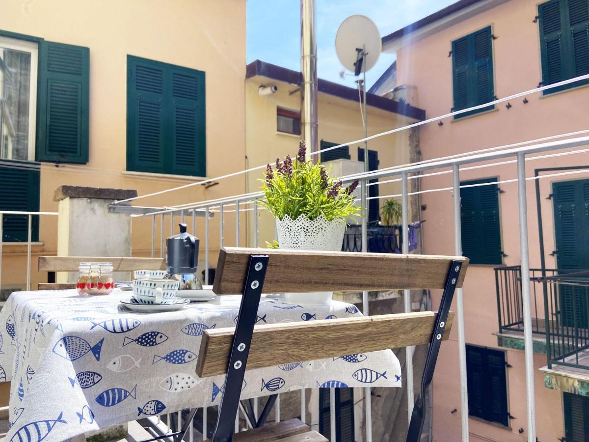 Ferienwohnung La Casa Di Lenu Riomaggiore Exterior foto